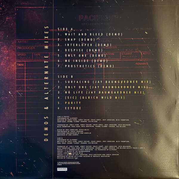 Vinyl Record Slipknot – Slipknot (25th Anniversary) Red Black Mix 2LP - img.5