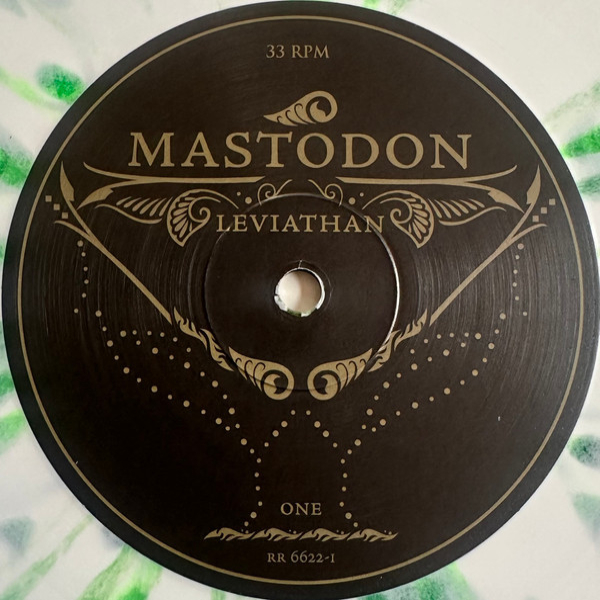 Vinyl Record Mastodon - Leviathan (Limited White & Emerald Green Splatter) LP - img.8