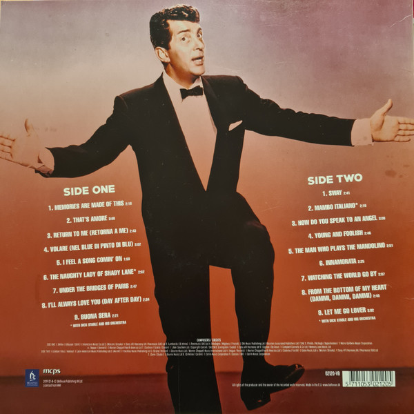 Vinyl Record Dean Martin - Memories LP - img.1