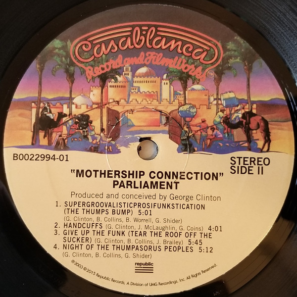 Vinyl Record Parliament - Mothership Connection LP - img.3