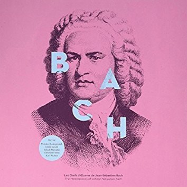 Vinyl Record Jean Sebastien Bach - The Masterpieces Of Johann-Sebastian Bach LP - img.0