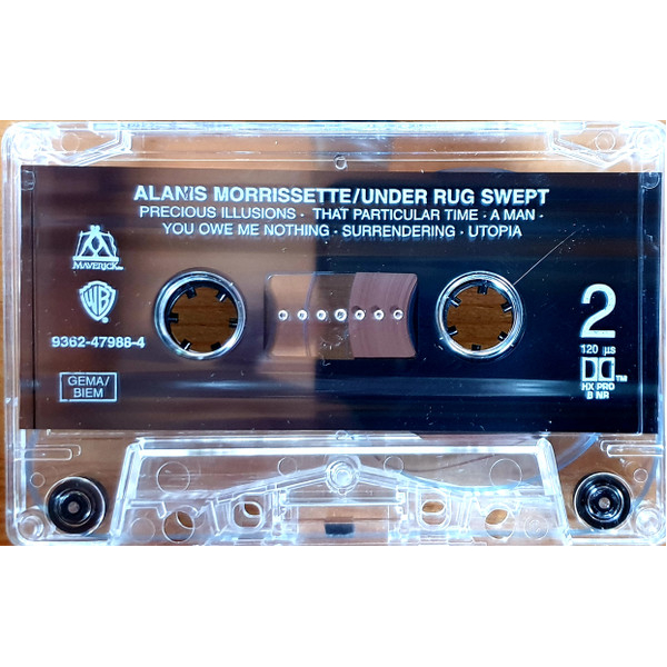 Сassette Tape Alanis Morissette - Under Rug Swept - img.5