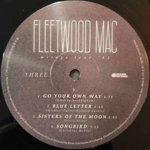 Vinyl Record Fleetwood Mac – Mirage Tour 82 (Black Limited) - 3LP - img.11