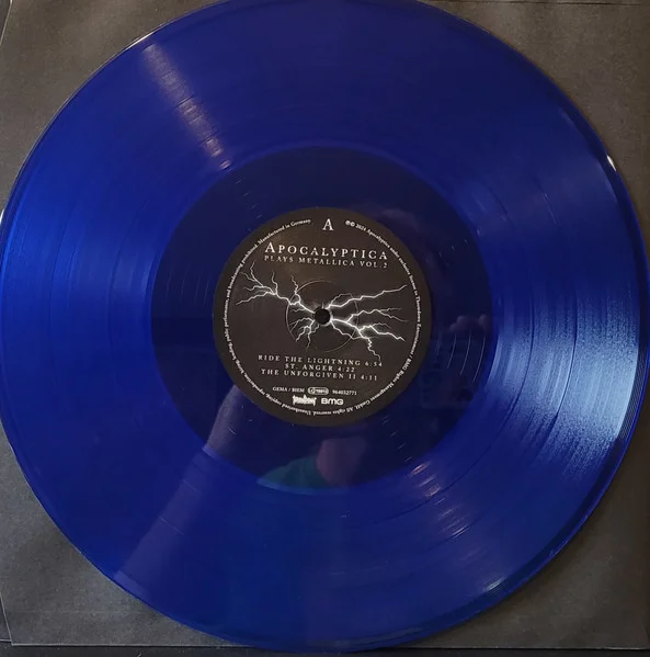 Vinyl Record Apocalyptica – Plays Metallica Vol.2 Coloured Blue 2LP - img.1