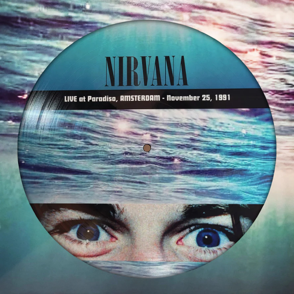 Vinyl Record Nirvana – Live At Paradiso, Amsterdam - November 25, 1991 (Turquoise Cloudy) LP - img.0