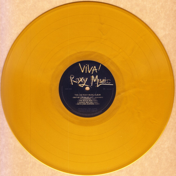 Vinyl Record Roxy Music - Viva! Roxy Music (Gold) (RSD26) LP - img.2