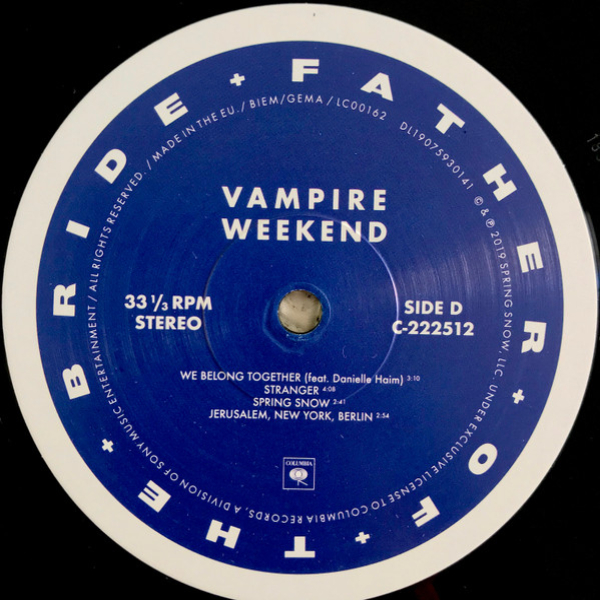 Vinyl Record Vampire Weekend - Father Of The Bride - 2LP - img.5