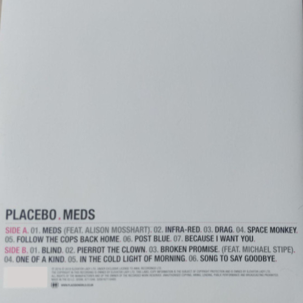 Vinyl Record Placebo – Meds LP - img.1