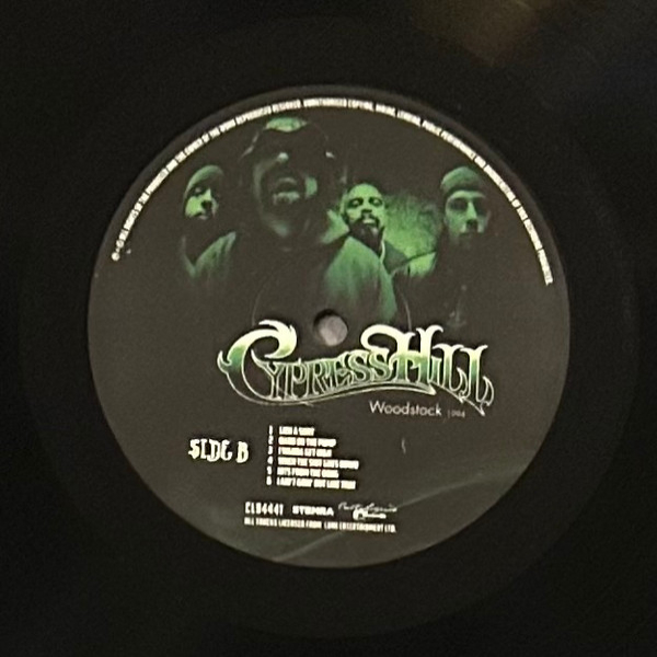 Vinyl Record Cypress Hill - Woodstock 1994 (Live Radio Broadcast) LP - img.3