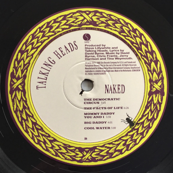 Vinyl Record Talking Heads - Naked LP - img.5