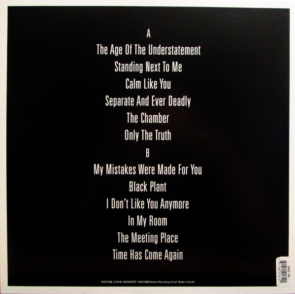 Vinyl Record Last Shadow Puppets - The Age Of The Understatement LP - img.1
