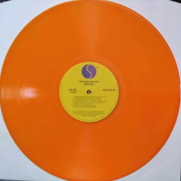 Vinyl Record Morrissey - Beethoven Was Deaf Live In Paris (Orange) LP - img.7