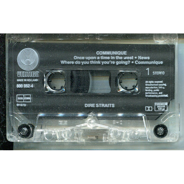 Сassette Tape Dire Straits - Communique - img.6