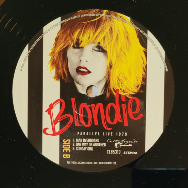Vinyl Record Blondie - Parallel Live 1979 LP - img.2
