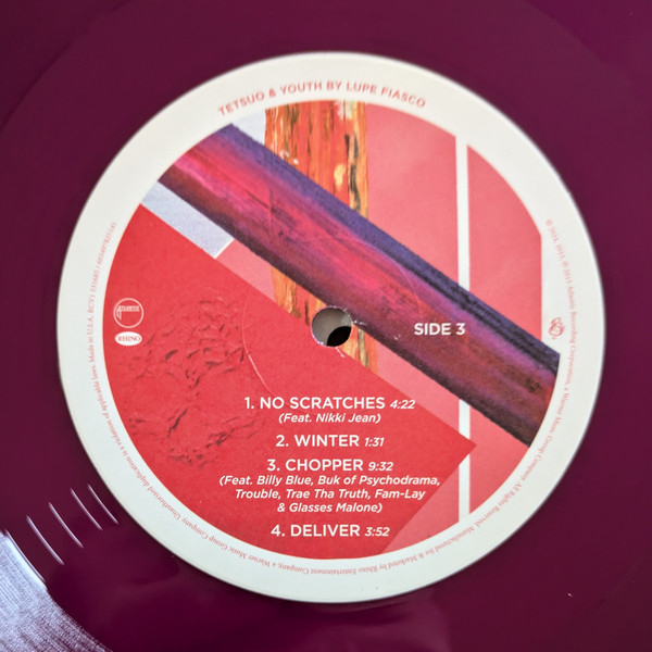 Vinyl Record Lupe Fiasco - Tetsuo & Youth (Purple Vinyl) - 2LP - img.5