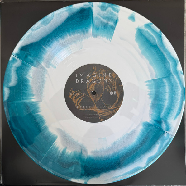 Vinyl Record Imagine Dragons – Reflections - Ocean Blue - LP - img.2