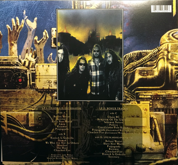 Vinyl Record Sepultura - Chaos A.D. - img.1