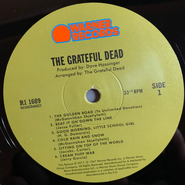 Vinyl Record Grateful Dead - The Grateful Dead LP - img.2