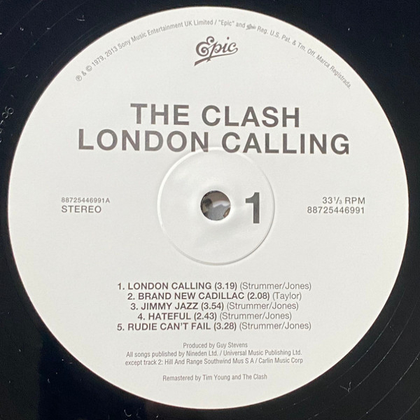 Vinyl Record The Clash - London Calling - 2LP - img.2