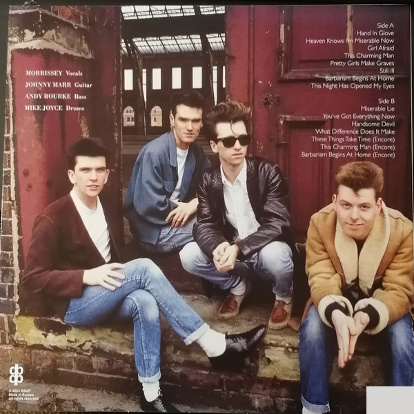 Vinyl Record The Smiths – Live Aus Der Markthalle Hamburg 1984 (Deluxe Edition, Cloudy Red) LP - img.2