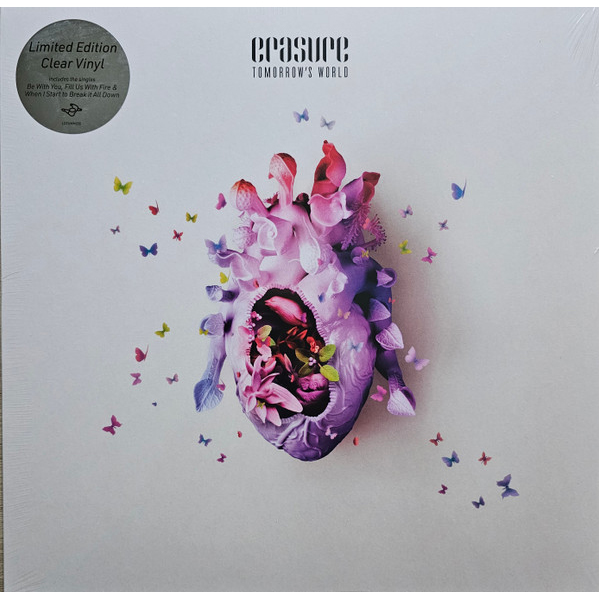 Vinyl Record Erasure - Tomorrow's World - Clear LP - img.0