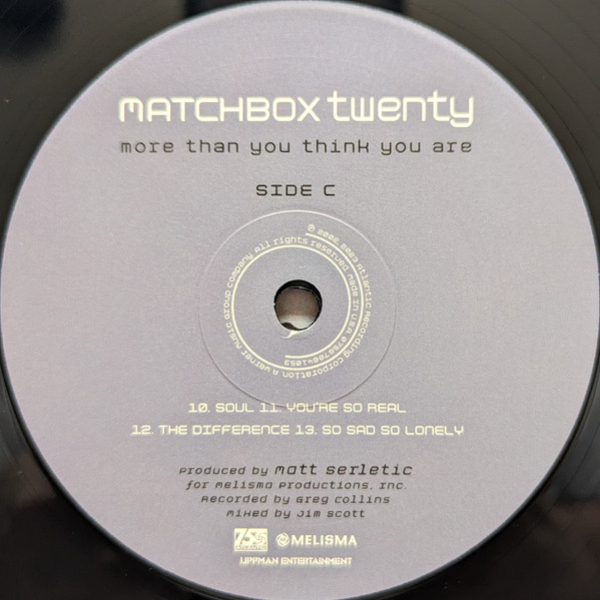 Vinyl Record Matchbox Twenty - More Than You Think You Are - 2LP - img.7