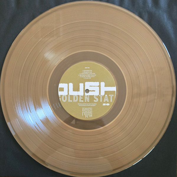 Vinyl Record Bush - Golden State (Rocktober 2024 Translucent Golden edition) LP - img.4