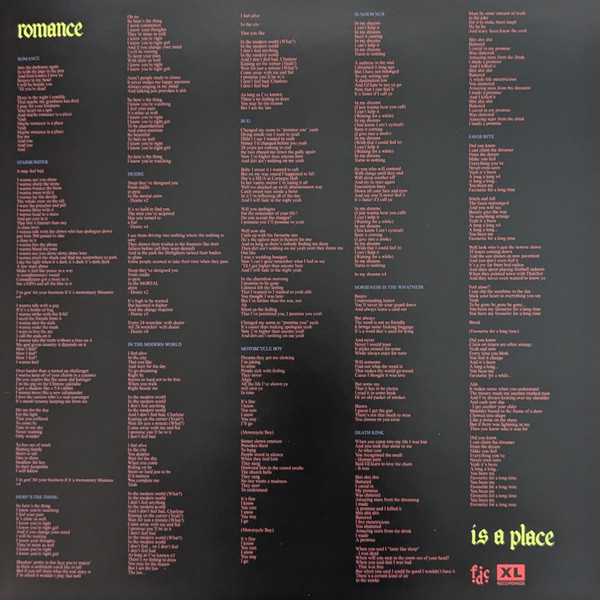 Vinyl Record Fontaines D.C. – Romance (Limited Turquoise Blue Vinyl) - 2LP - img.2