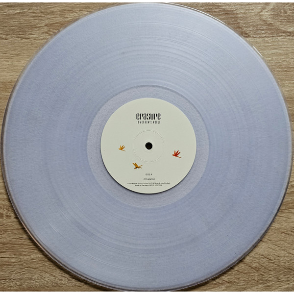 Vinyl Record Erasure - Tomorrow's World - Clear LP - img.4
