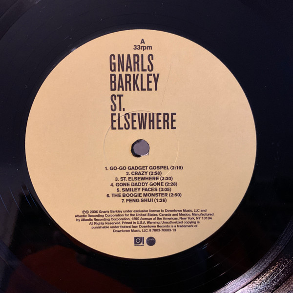 Vinyl Record Gnarls Barkley - St. Elsewhere LP - img.4