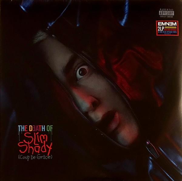Vinyl Record Eminem – The Death Of Slim Shady (Coloured Red & Blue) 2LP - img.0