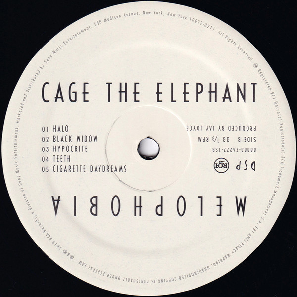 Vinyl Record Cage The Elephant - Melophobia LP - img.4