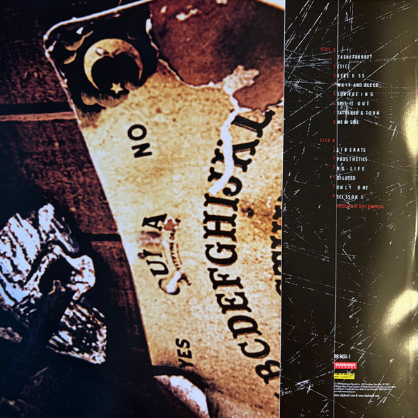 Vinyl Record Slipknot – Slipknot (25th Anniversary) Red Black Mix 2LP - img.3