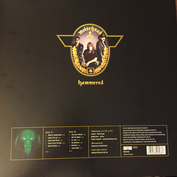 Vinyl Record Motorhead – Hammered - LP - img.1