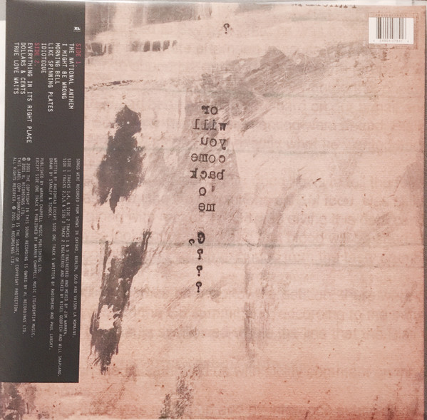 Vinyl Record Radiohead - I Might Be Wrong - Live Recordings - img.2