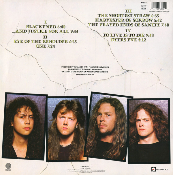 Vinyl Record Metallica – ...And Justice For All 2LP - img.1