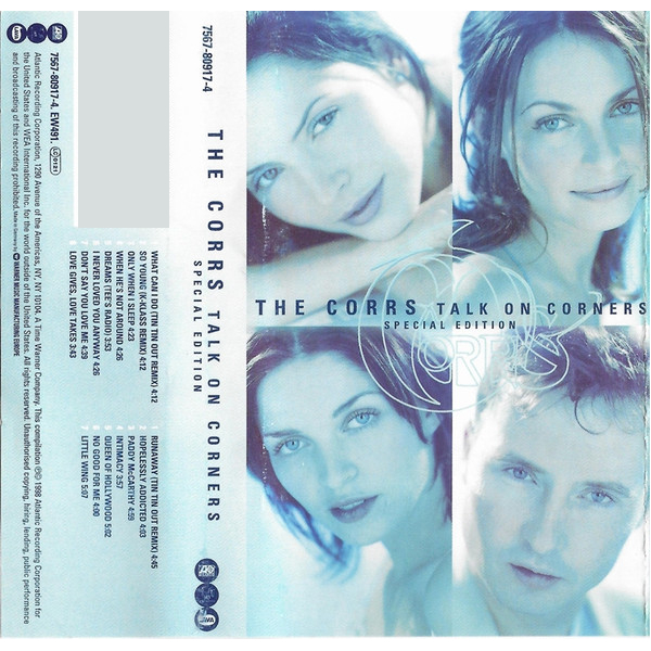 Сassette Tape The Corrs - Talk On Corners - img.1