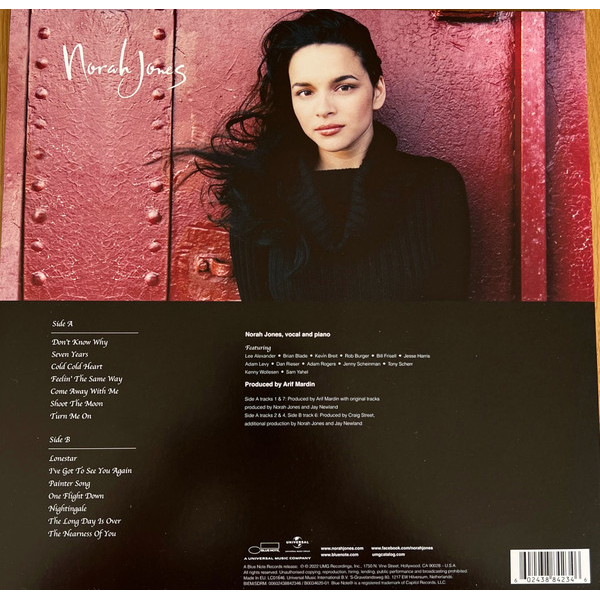 Vinyl Record Norah Jones – Come Away With Me - 20th Anniversary - LP - img.1