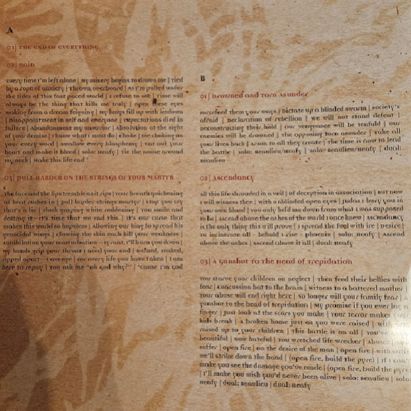 Vinyl Record Trivium - Ascendancy (Yellow, Orange & White) - 2LP - img.5