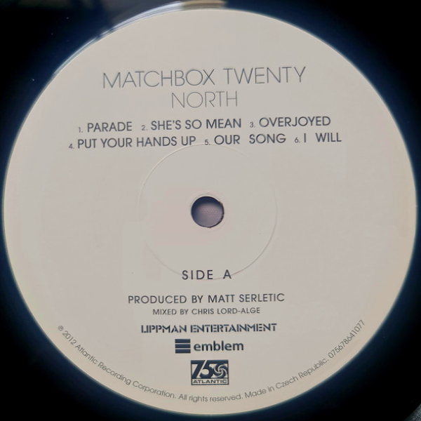 Vinyl Record Matchbox Twenty - North LP - img.3