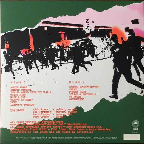 Vinyl Record The Clash - The Clash LP - img.1