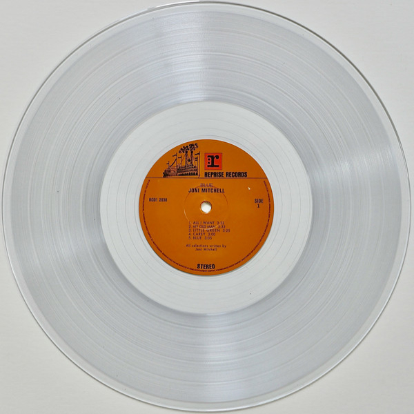 Vinyl Record Joni Mitchell - Blue (Limited Clear Vinyl Indie Exclusive) LP - img.6