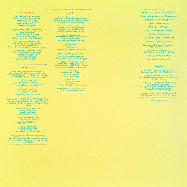 Vinyl Record Glass Animals - How To Be A Human Being LP - img.3