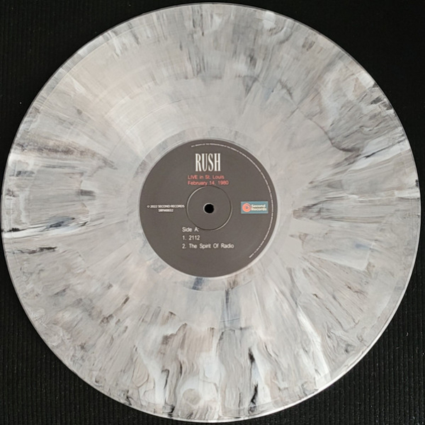 Vinyl Record Rush – Live In St. Louis 1980 (Grey Marbled) - 2LP - img.3