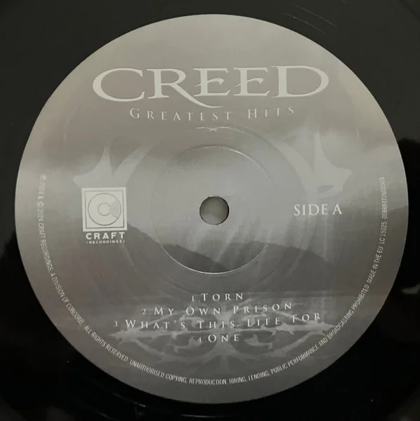 Vinyl Record Creed – Greatest Hits LP - img.1