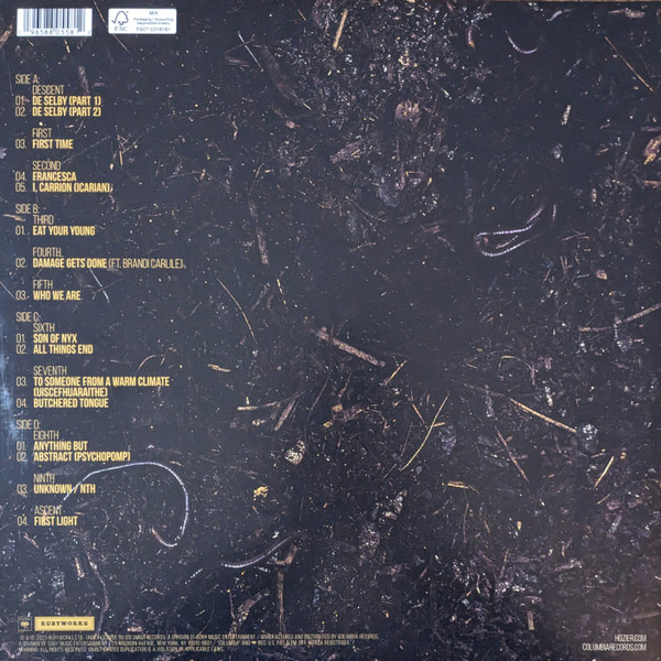 Vinyl Record Hozier - Unreal Unearth 2LP - img.1