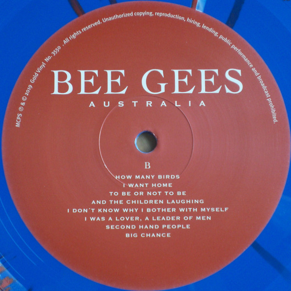 Vinyl Record Bee Gees - Australia (Marbled, Limited) LP - img.4