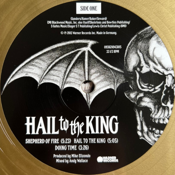 Vinyl Record Avenged Sevenfold – Hail To The King (Gold, 10th Anniversary) - 2LP - img.7