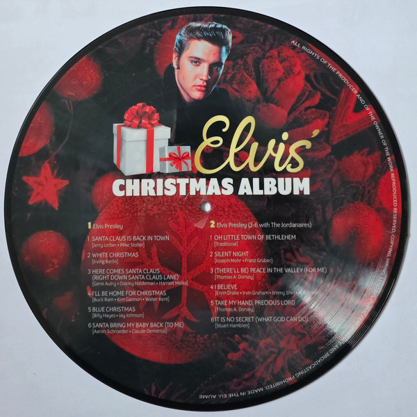 Vinyl Record Elvis Presley – Elvis Christmas Album (Picture Disc) LP - img.4
