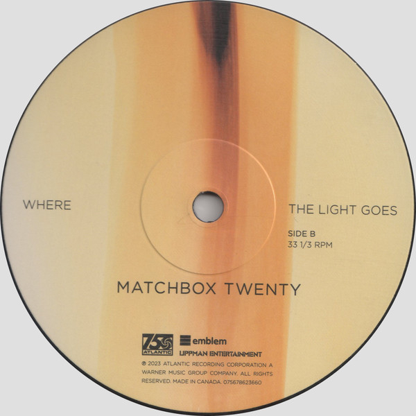 Vinyl Record Matchbox Twenty - Where The Light Goes LP - img.4